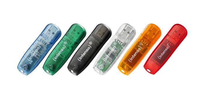 MEMORY DRIVE FLASH USB2 8GB 3502960 BULK INTENSO