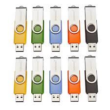 MEMORY DRIVE FLASH USB2 10X8GB MULTIPACK 3503561 INTENSO
