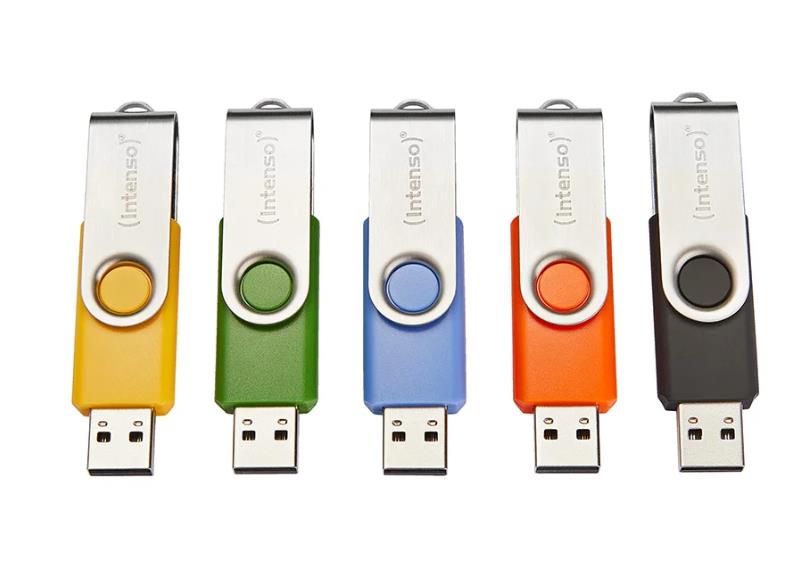 MEMORY DRIVE FLASH USB2 10X16G MULTIPACK 3503571 INTENSO