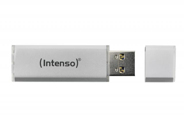 MEMORY DRIVE FLASH USB2 32GB SILVER 3521482 INTENSO