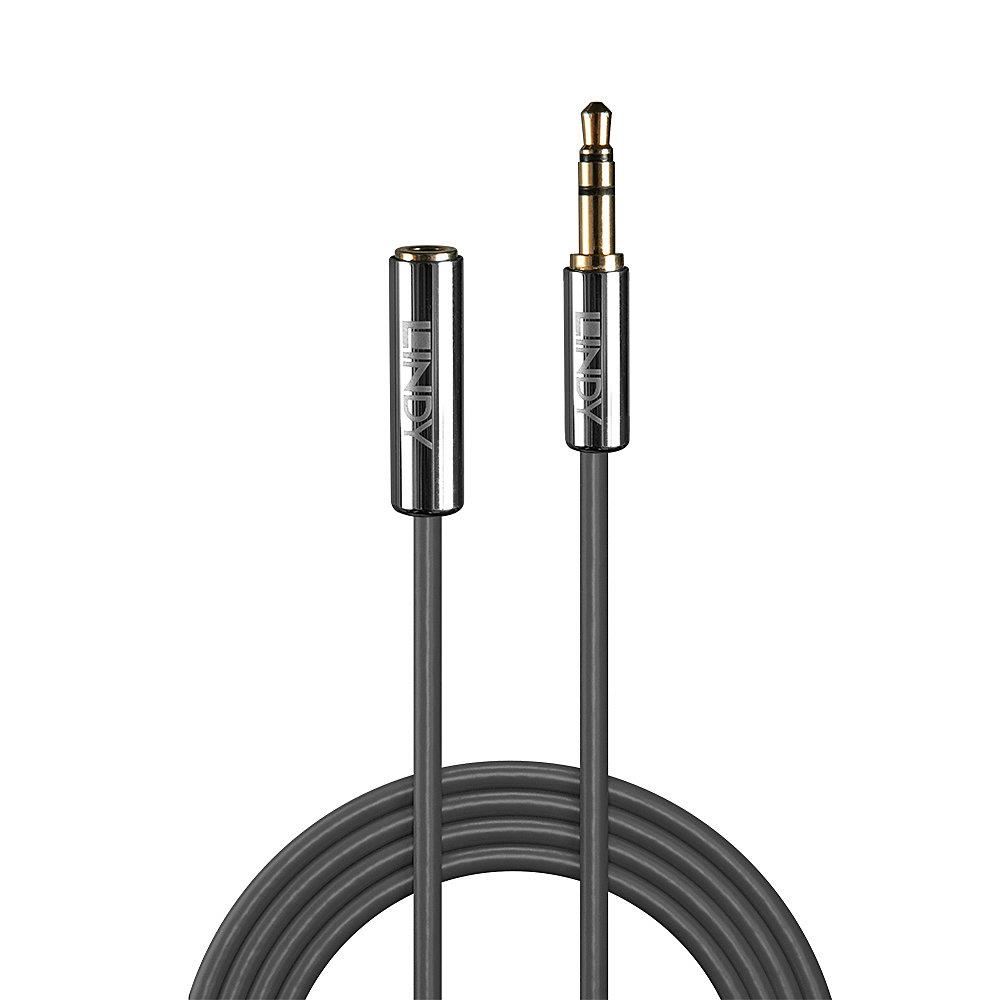 CABLE AUDIO EXTENSION 3 5MM 5M CROMO 35330 LINDY