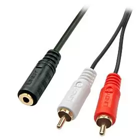 CABLE ADAPTER AUDIO VIDEO 0 25M 35677 LINDY