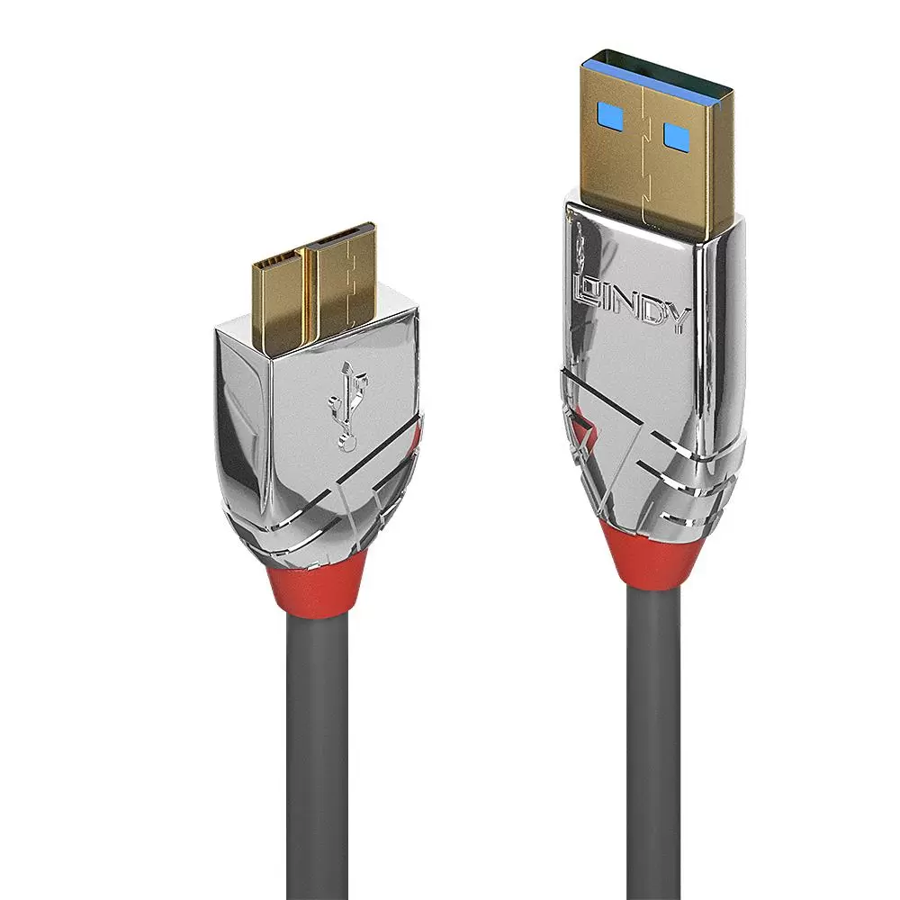 CABLE USB3.2 A TO MICRO-B 0.5M CROMO 36656 LINDY