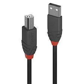 CABLE USB2 A-B 0 2M ANTHRA 36670 LINDY