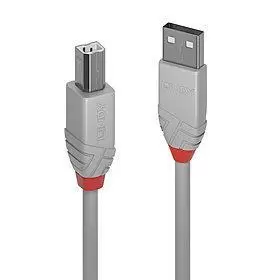 CABLE USB2 A-B 1M ANTHRA GREY 36682 LINDY
