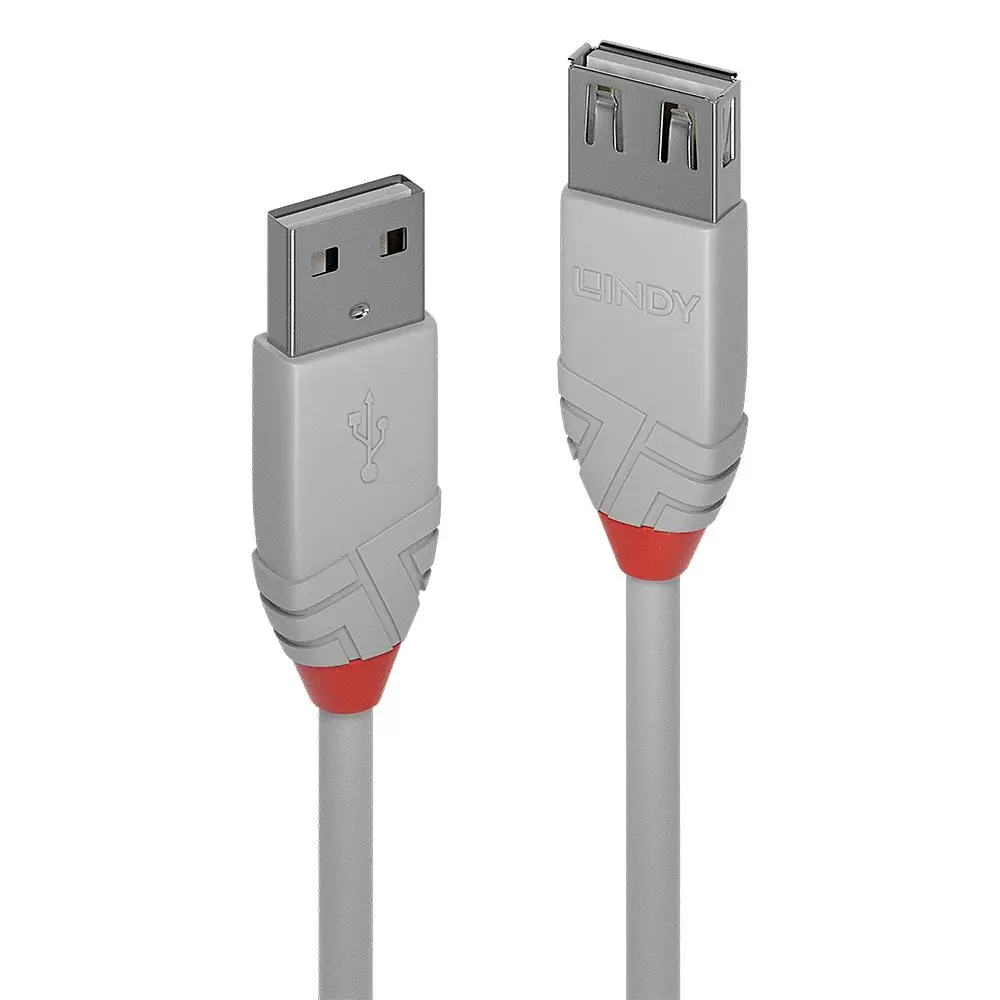 CABLE USB2 TYPE A 5M ANTHRA 36715 LINDY