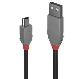 CABLE USB2 A TO MINI-B 0.2M ANTHRA 36720 LINDY