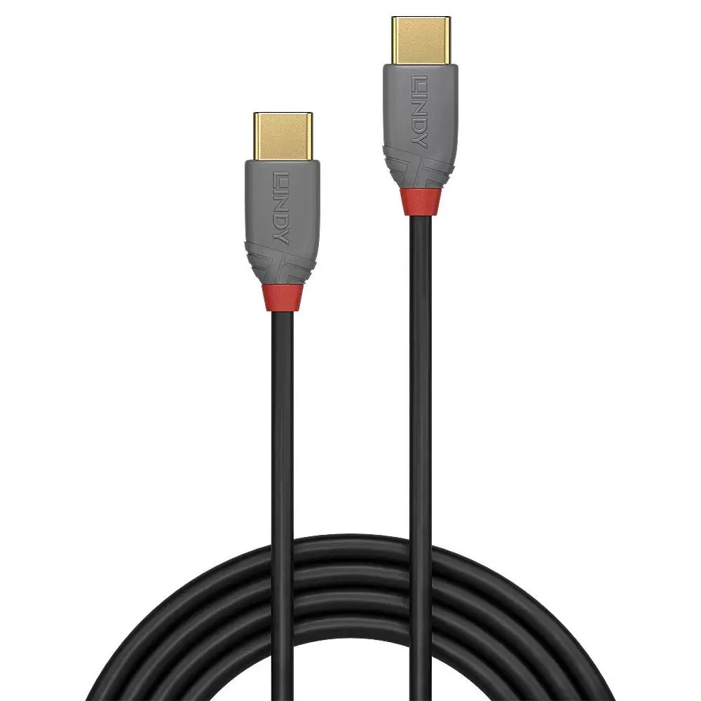 CABLE USB2 TYPE C 3M ANTHRA 36873 LINDY