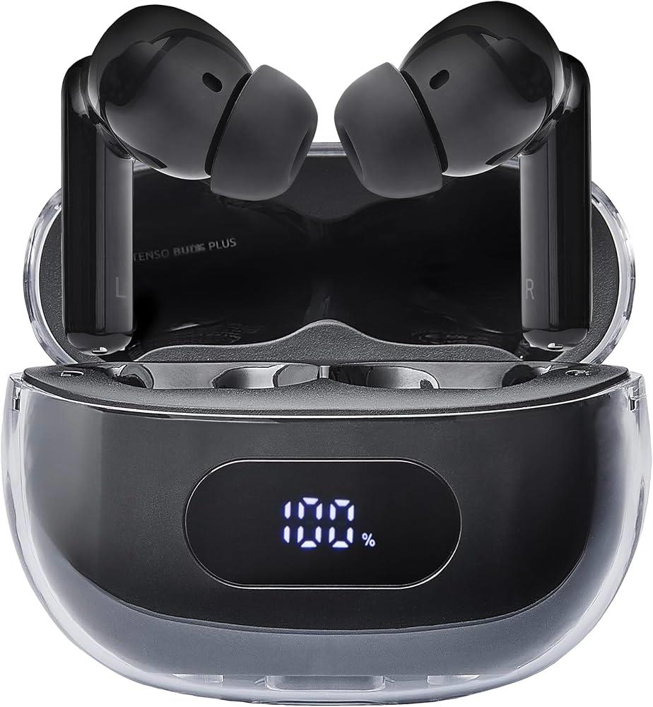 HEADSET BUDS PLUS T310AE BLACK 3720310 INTENSO