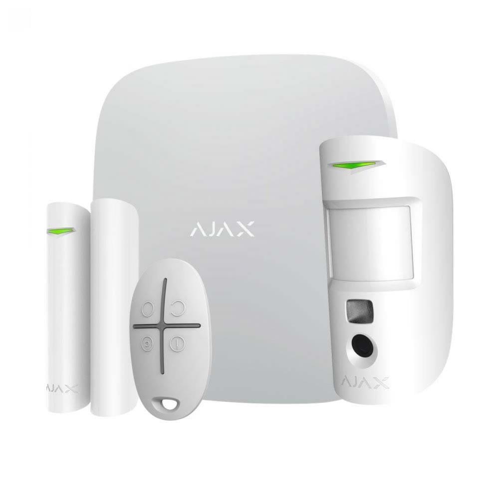 ALARM SECURITY STARTERKIT CAM PLUS WHITE 38174 AJAX