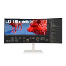 LCD Monitor LG 38WR85QC-W 37 5   Business Curved 21   9 Panel IPS 3840x1600 21 9 144 Hz 1 ms Colour White 38WR85QC-W