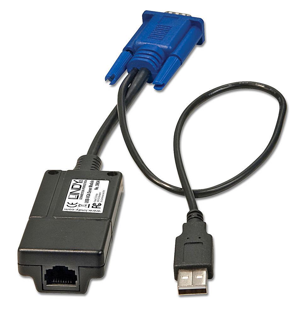 I O KVM MODULE USB   VGA 39634 LINDY