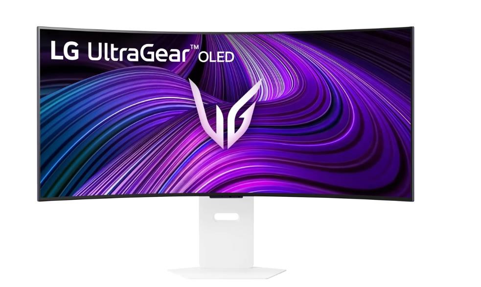 Monitor LG 39GX90SA-W 39   Gaming Curved 21   9 Swivel Height adjustable Tilt Matte Panel OLED 3440x1440 21 9 240Hz 0 03 ms Speakers Colour White 39GX90SA-W