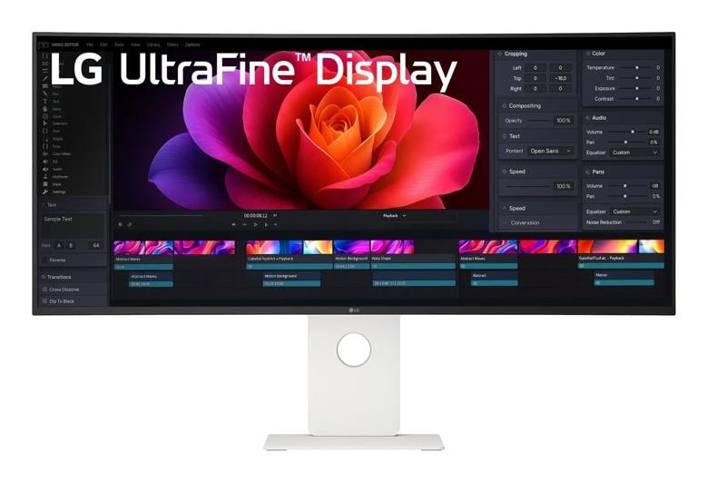 LCD Monitor LG 40    5120 x 2160 pixels WUHD Native aspect ratio 21 9 Curved 40U990A-W