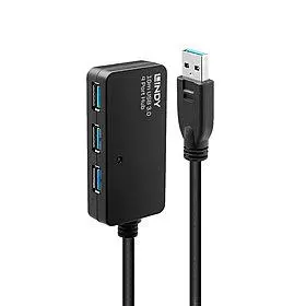 CABLE USB3 EXTENSION HUB 10M ACTIVE 43159 LINDY