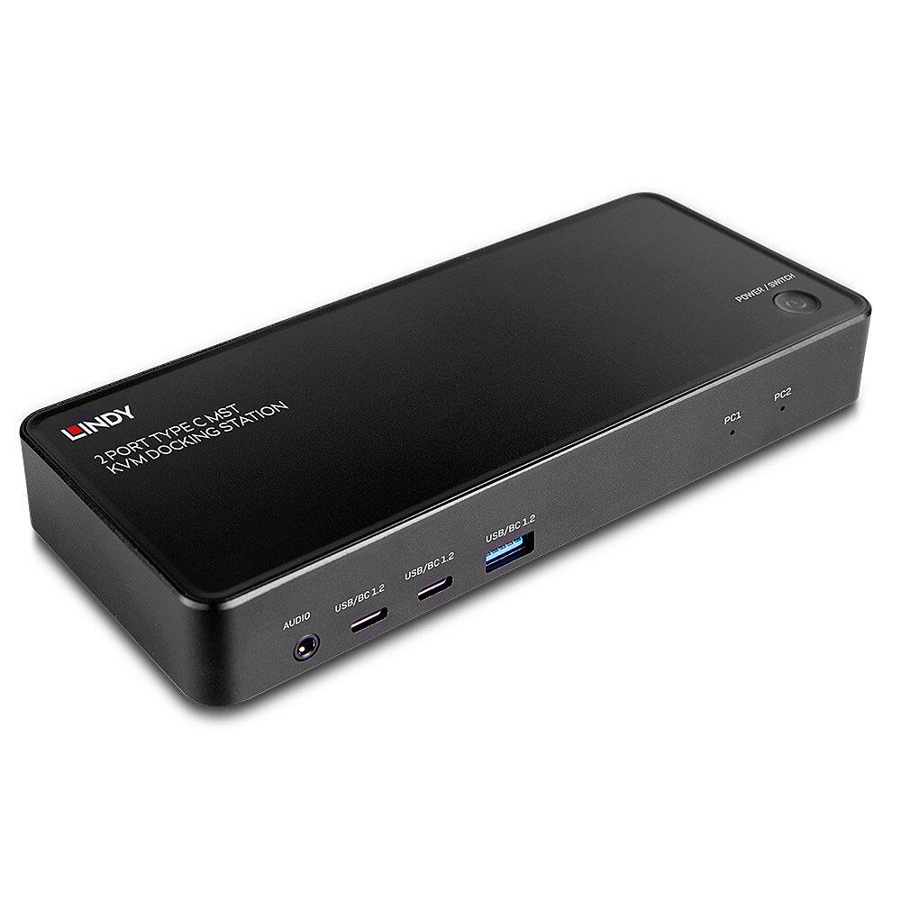 I O DOCKING STATION KVM USB-C 43202 LINDY