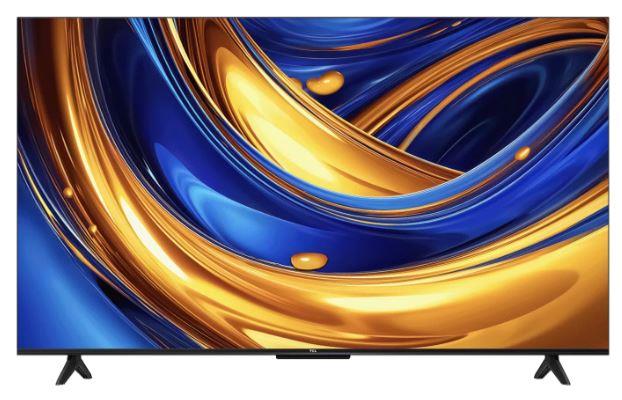 TV Set TCL 43   4K Smart 3840x2160 Wireless LAN Bluetooth Google TV Black 43P655