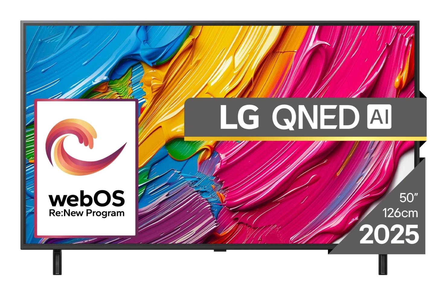 TV Set LG 43   4K Smart 3840x2160 Wireless LAN webOS Black 43QNED80A3A