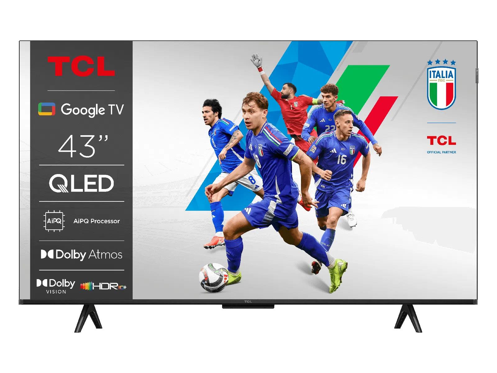 TV Set TCL 43    4K Ultra HD 3840 x 2160 pixels Flat 16 9 QLED 43T69C