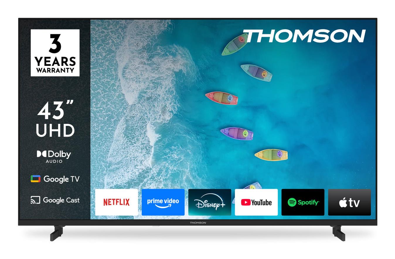 TV Set THOMSON 43    4K Ultra HD 3840 x 2160 pixels Flat 16 9 LED 43UG4S15