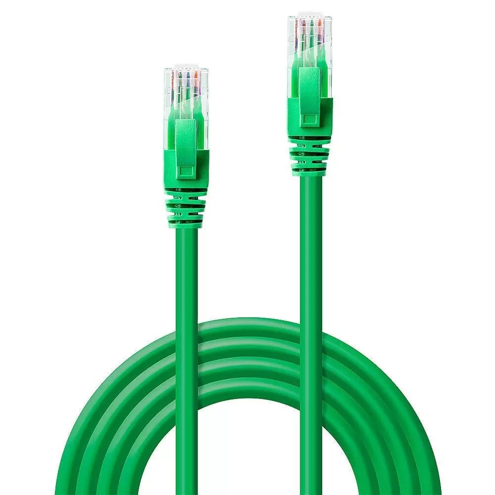 CABLE CAT6 U UTP 1M GREEN 48047 LINDY