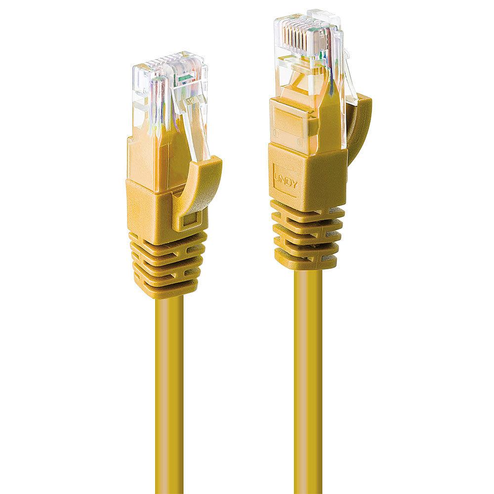CABLE CAT6 U UTP 2M YELLOW 48063 LINDY