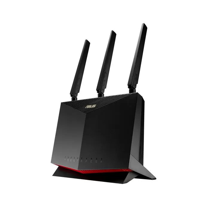 Wireless Router ASUS Wireless Router 2600 Mbps Wi-Fi 5 USB 2 0 1 WAN 4x10 100 1000M Number of antennas 4 4G-AC86U