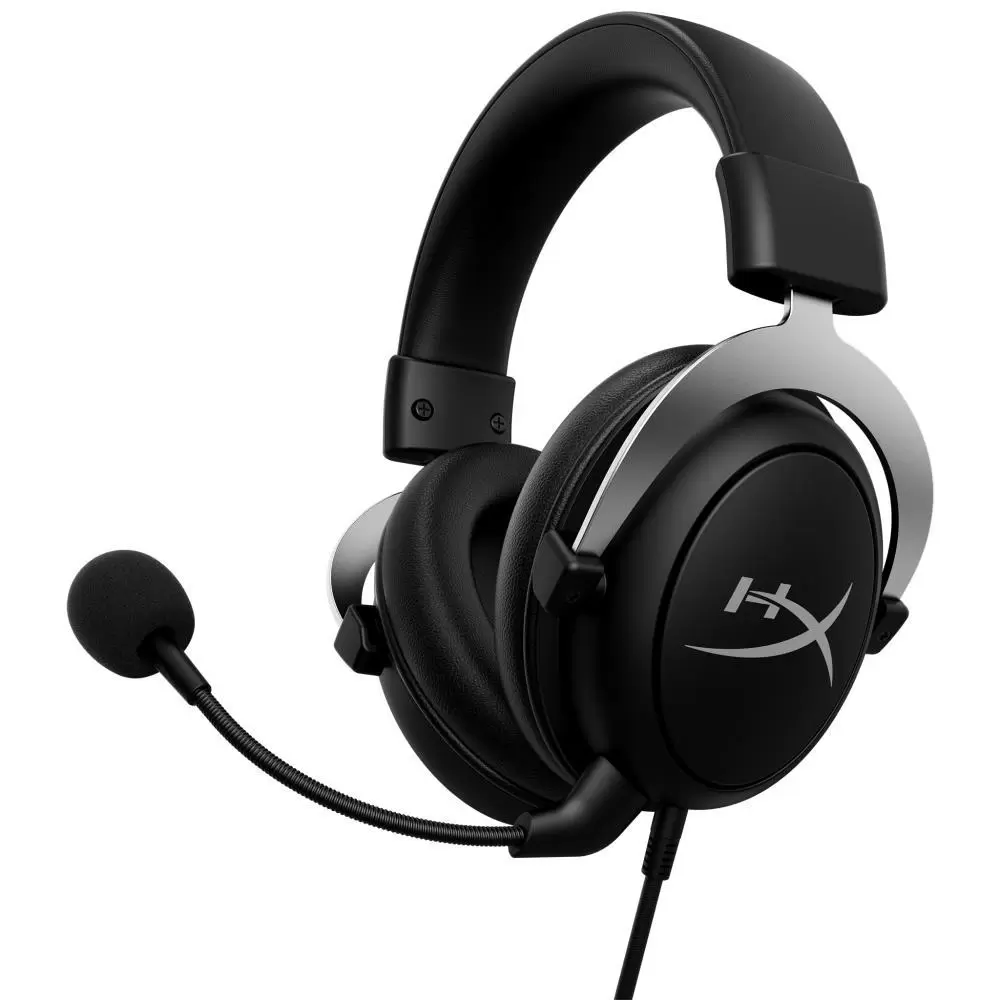 HEADSET HYPERX CLOUDX SILVER HHSC2-CG-SL G HYPERX