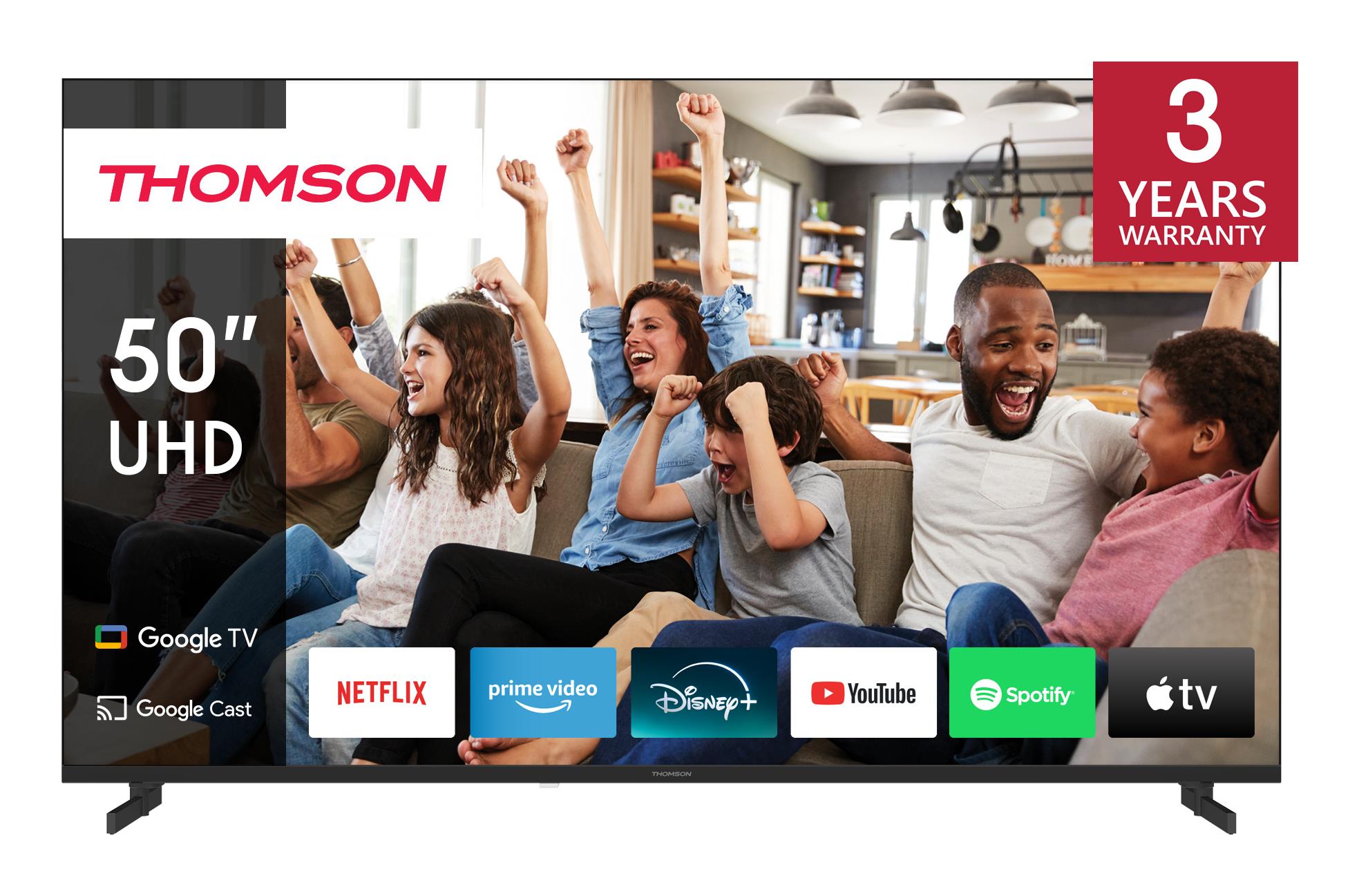 TV Set THOMSON 50    4K Ultra HD 3840 x 2160 pixels Flat 16 9 LCD 50UG4S14