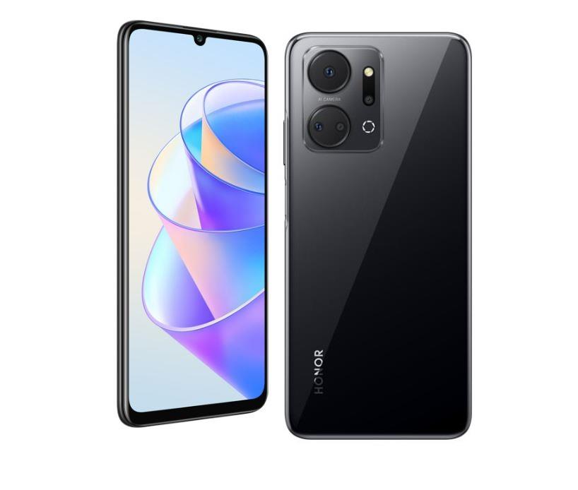 MOBILE PHONE HONOR X7A 4 128GB MIDNIGHT BLACK 5109AMLW HONOR