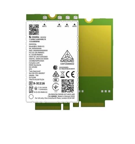 NB ACC WRL MODEM DW5933E 530-BBFC DELL