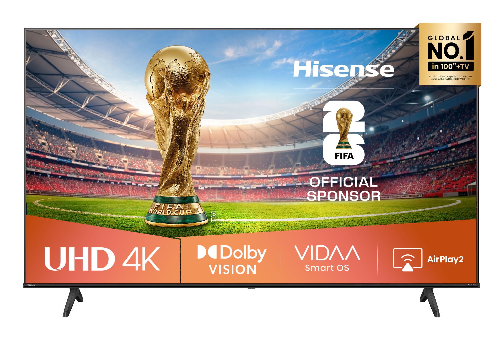 TV Set HISENSE 55    4K Ultra HD 3840 x 2160 pixels Flat 16 9 LED 55A6Q