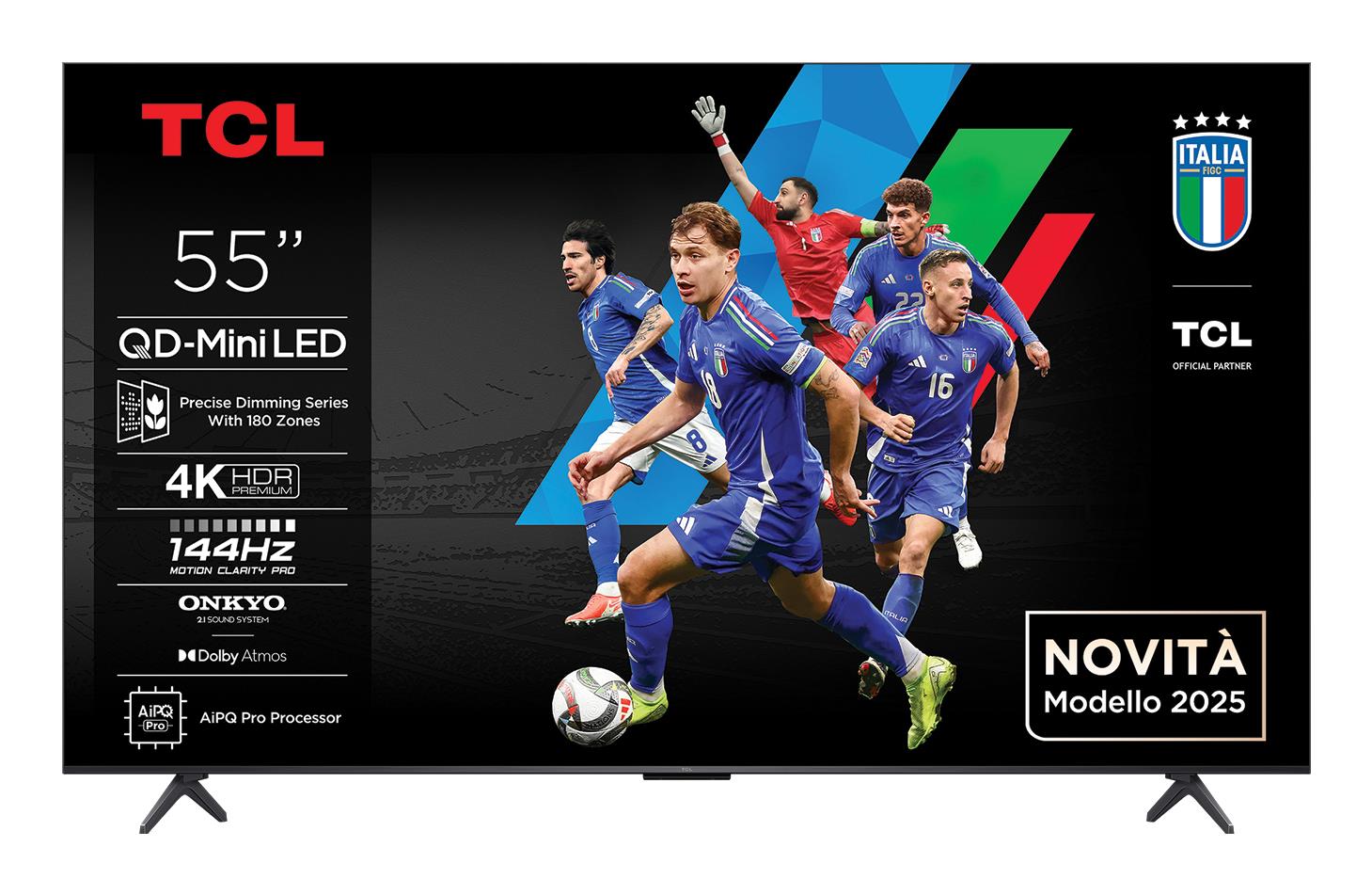 TV Set TCL 55    4K Ultra HD 3840 x 2160 pixels Flat 16 9 QD-Mini LED 55Q6C