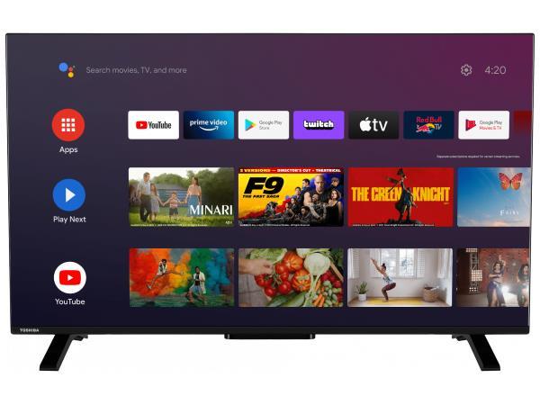 TV Set TOSHIBA 55   4K Smart 3840x2160 Wireless LAN Bluetooth Android TV Black 55UA2363DG