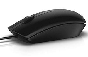 MOUSE USB OPTICAL MS116 BLACK 570-AAIR DELL
