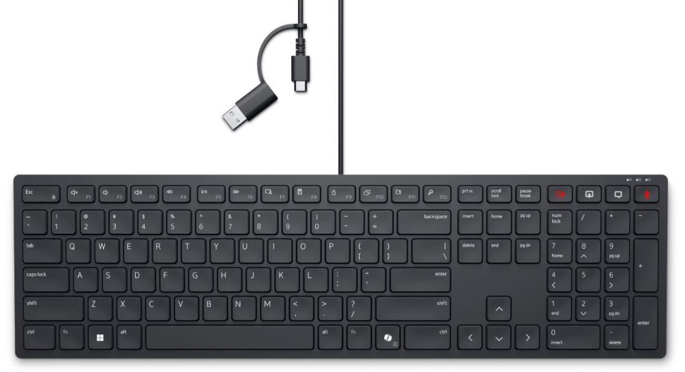 KEYBOARD KB525C ENG 580-BBSX DELL