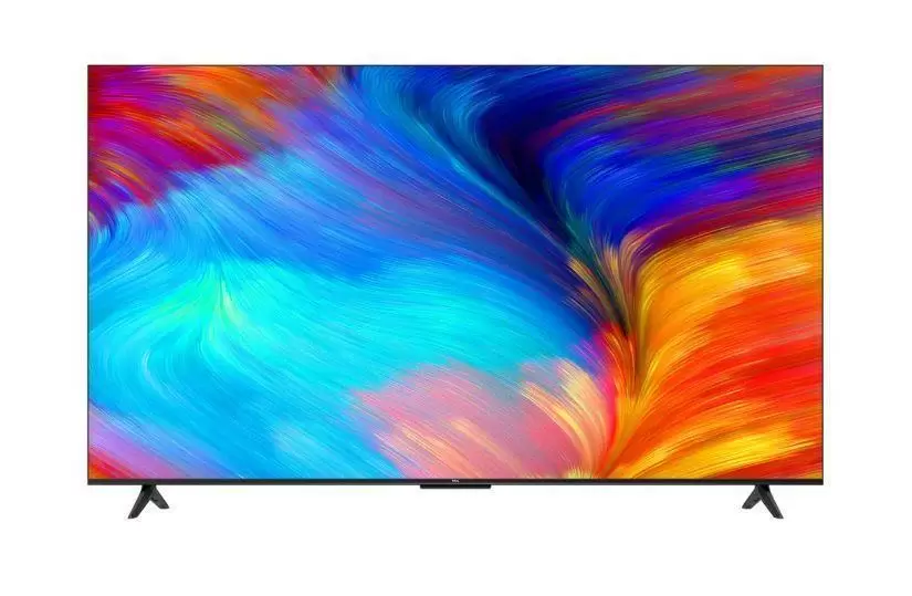 TV Set TCL 58   4K Smart 3840x2160 Wireless LAN Bluetooth Google TV Metallic 58P635