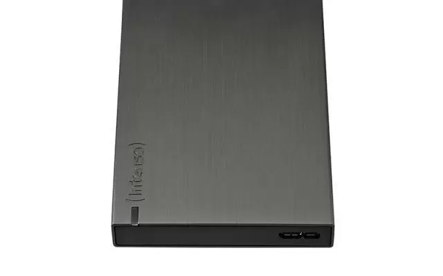 External HDD INTENSO 6028680 2TB USB 3 0 Buffer memory size 8 MB Colour Anthracite 6028680