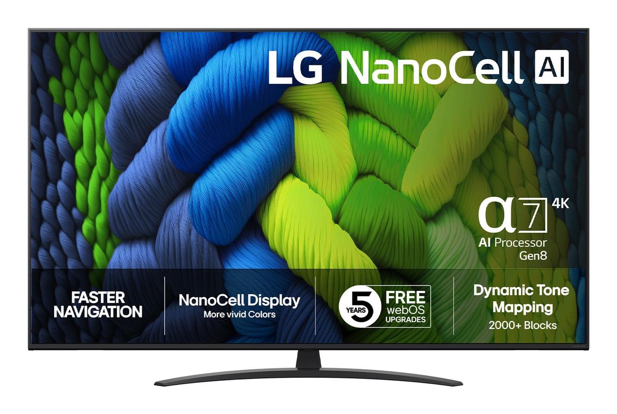 TV Set LG 65    4K Ultra HD 3840 x 2160 pixels Flat 16 9 LED 65NANO82A6B