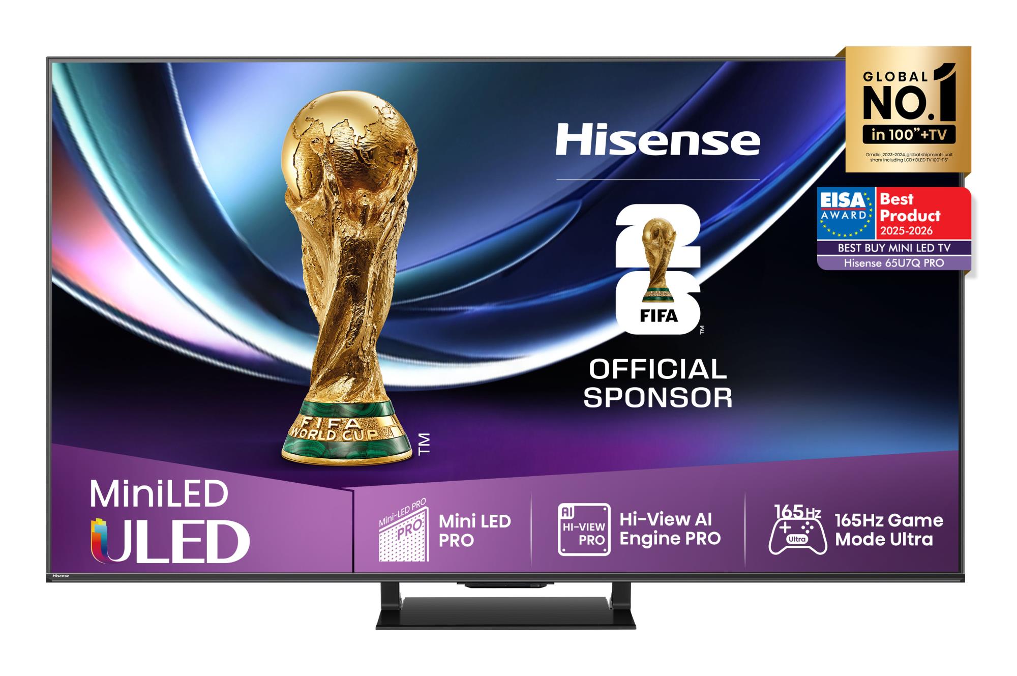 TV Set HISENSE 65    4K Ultra HD 3840 x 2160 pixels Flat 16 9 ULED 65U7QPRO