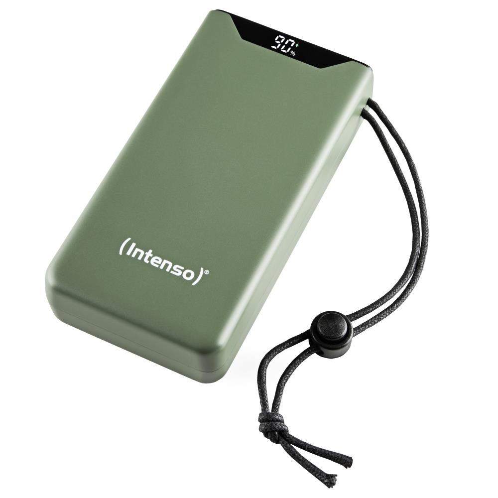 POWER BANK USB 20000MAH QC3 0 GREEN F20000 7332057 INTENSO