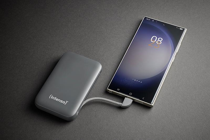 POWER BANK USB 10000MAH GREY S10000 7333034 INTENSO