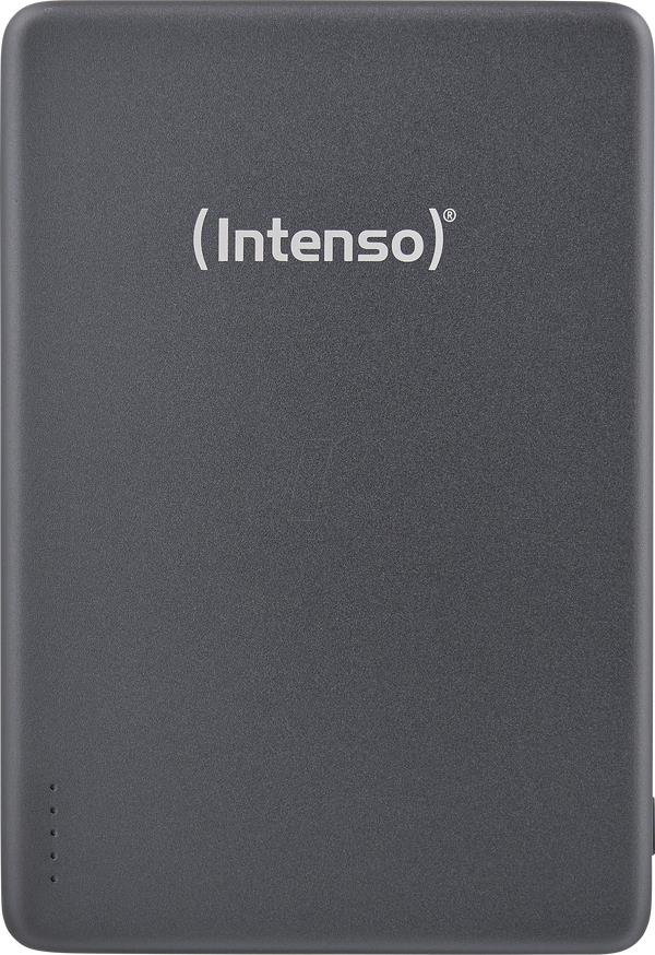 POWER BANK USB 5000MAH MAG GREY 7344024 INTENSO
