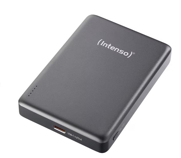 POWER BANK USB 10000MAH MAG GREY 7344034 INTENSO