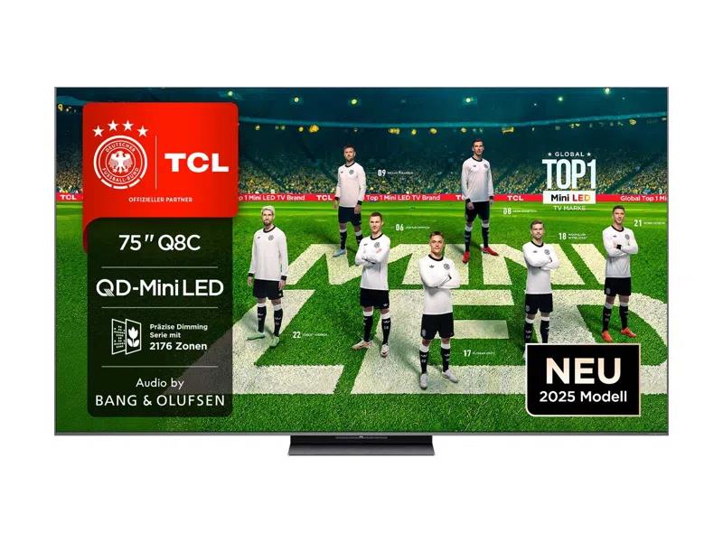 TV Set TCL 75    4K Ultra HD 3840 x 2160 pixels Flat 16 9 LCD 75Q8C