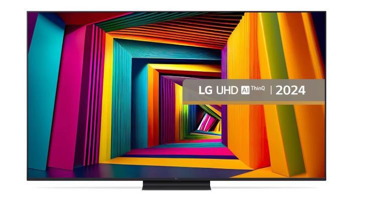 TV Set LG 75   4K Smart 3840x2160 Wireless LAN Bluetooth webOS 75UT91003LA
