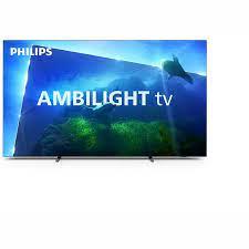 TV Set PHILIPS 77   OLED Smart 3840x2160 Wireless LAN Bluetooth Google TV Metallic 77OLED818 12