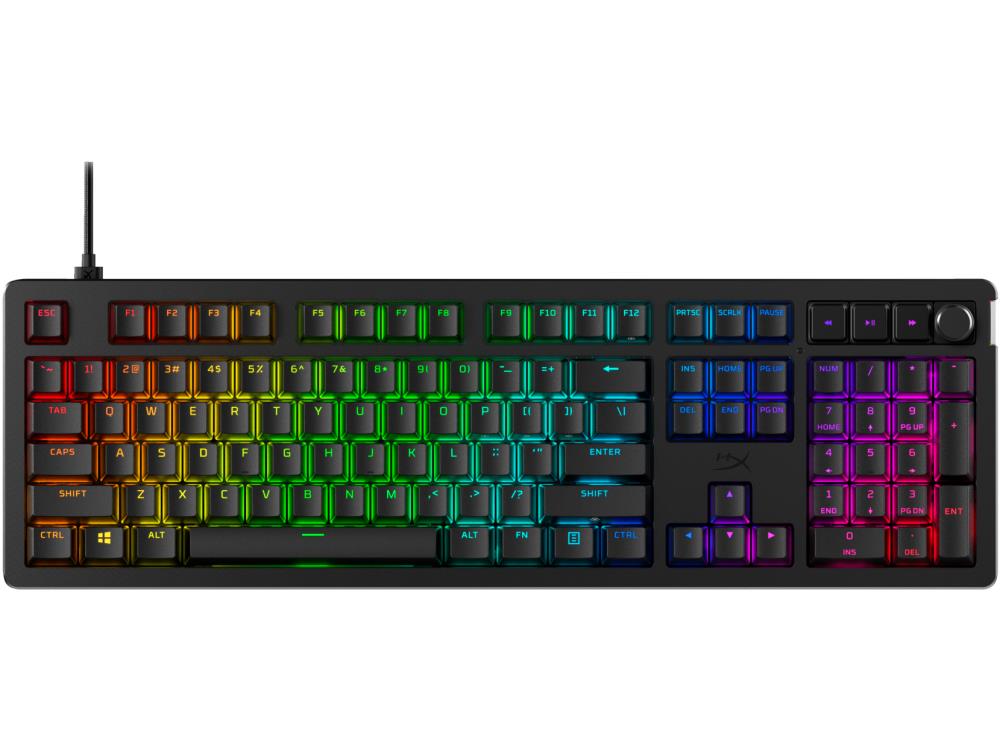 KEYBOARD ALLOY RISE BLACK 7G7A3AA ABA HYPERX