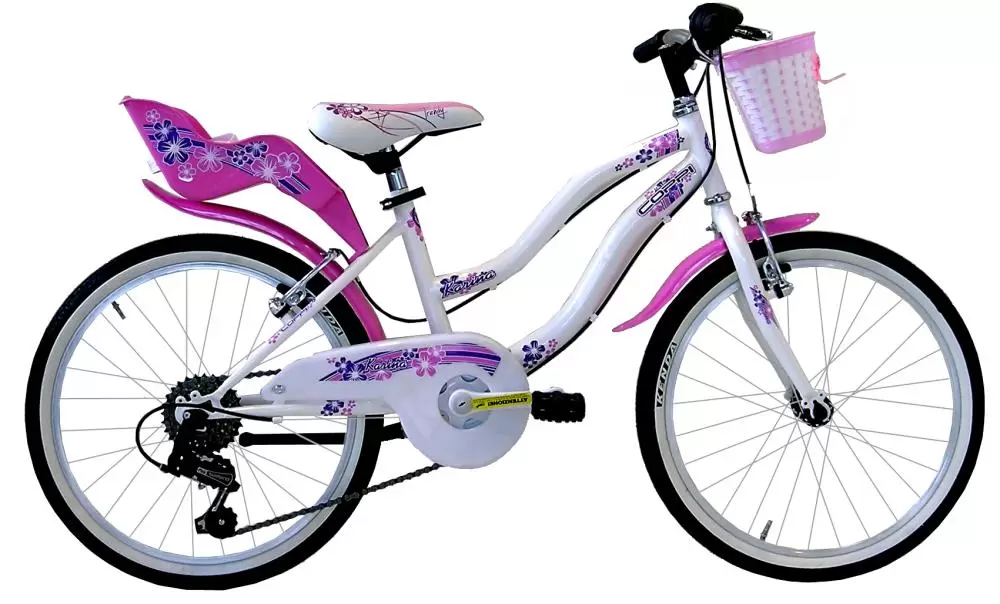 BICYCLE GIRL KARINA R:20 =135CM CM1D20206.30BI WH COPPI