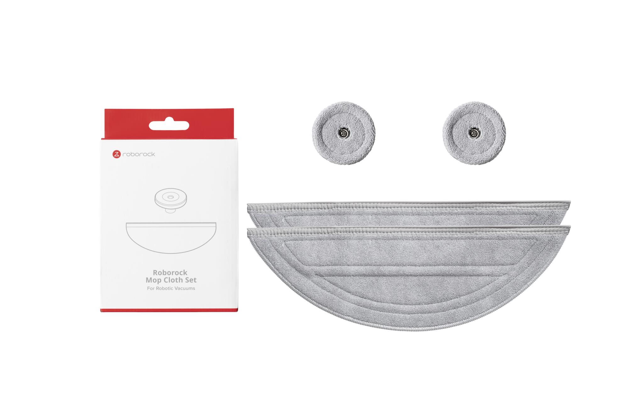 Vacuum Cleaner Accessory ROBOROCK Mop Cloth Set For Saros 10 8 02 0400